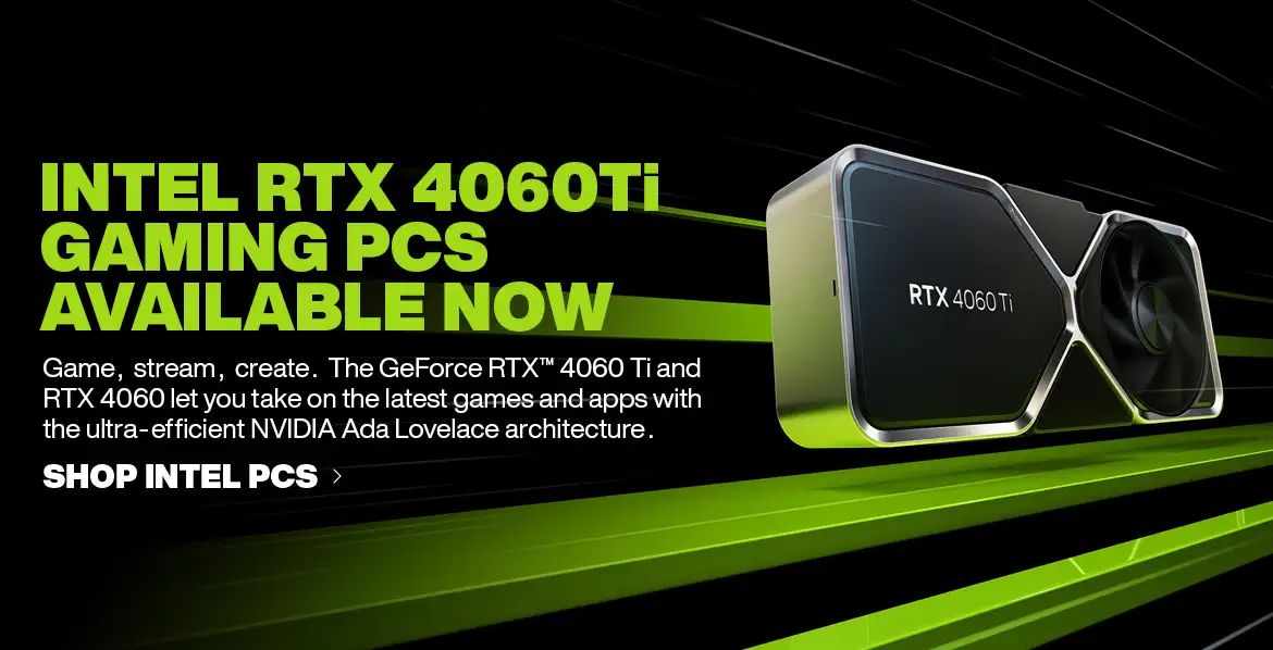 RTX 4060Ti Gaming PCs