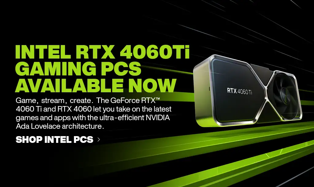 RTX 4060Ti Gaming PCs