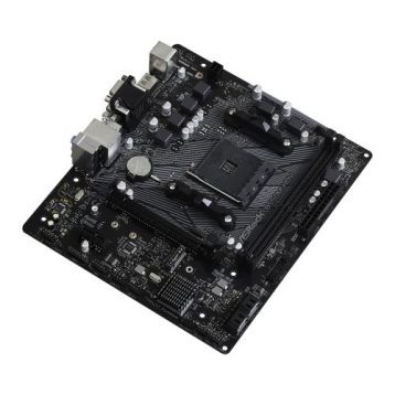 Asrock B550M-HDV, AMD B550, AM4, Micro ATX, 2 DDR4, VGA, DVI, HDMI, PCIe4, M.2