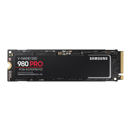 Samsung 500GB 980 PRO M.2 NVMe SSD, M.2 2280, PCIe, V-NAND, R/W 6900/5000 MB/s, 800K/1000K IOPS