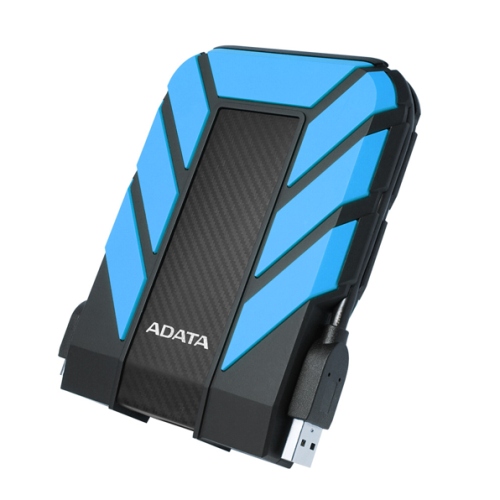 ADATA 2TB HD710 Pro Rugged External Hard Drive, 2.5", USB 3.1, IP68 Water/Dust Proof, Shock Proof, Blue