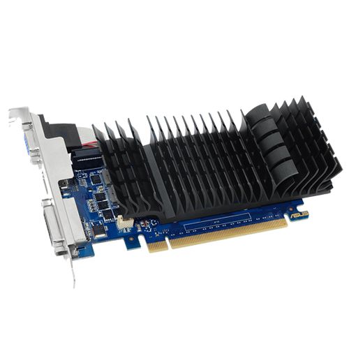 Asus GT730, 2GB DDR5, PCIe2, VGA, DVI, HDMI,Silent, Low Profile (Bracket Included)