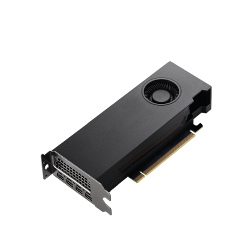 PNY RTXA2000 Professional Graphics Card, 12GB DDR6, 3328 Cores, 4 mDP (DP adapter), Low Profile, Retail