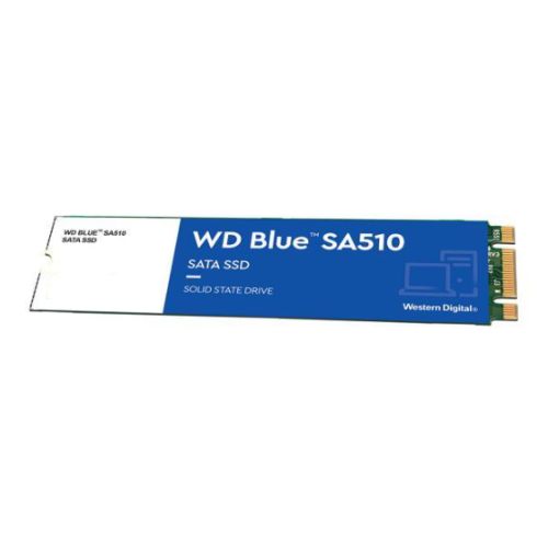 WDS500G3B0B: SSD SATA WD BLUE SA510, 500 GO, M.2 chez reichelt elektronik