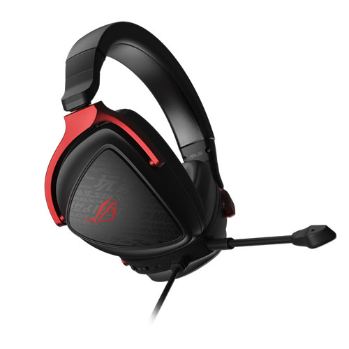 Asus ROG DELTA S Core Gaming Headset, Hi-Res, 3.5mm Jack, Boom Mic, Lightweight, PS5 Compatible