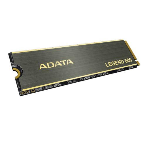 ADATA 1TB Legend 800 M.2 NVMe SSD, M.2 2280, PCIe Gen4, 3D NAND, R/W 3500/2200 MB/s, No Heatsink