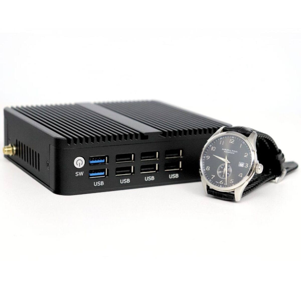 12th Gen Fanless Intel Mini PC Quad Core