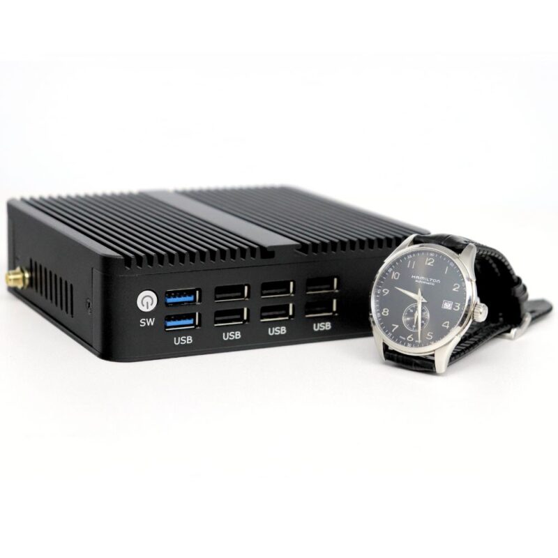 12th Gen Fanless Intel Mini PC Quad Core (Triple Display – Dual LAN)