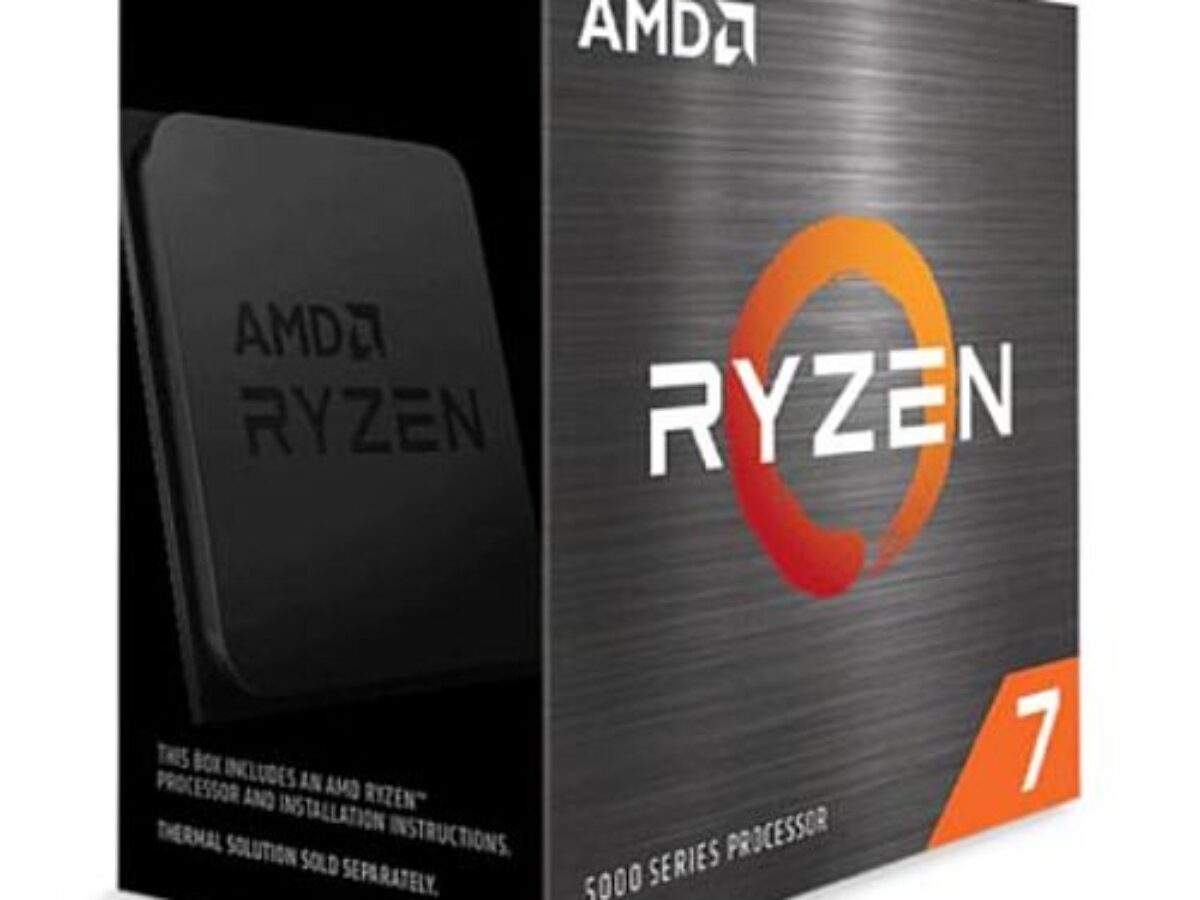 AMD Ryzen 7 5700X CPU, AM4, 3.4GHz (4.6 Turbo), 8-Core, 65W