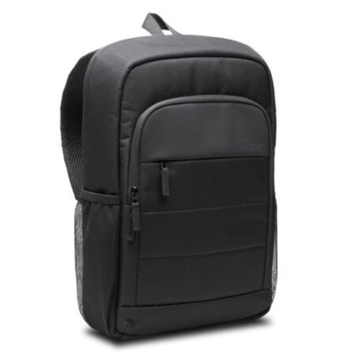 Kensington K60392WW EQ Laptop Backpack, Up to 16", Padded Shoulder Straps, Cushioned Backside, Breathable Mesh, Eco-Friendly, Black