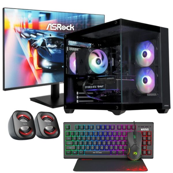 AMD Akira - 4060 Gaming Bundle - 120Hz 27" 1080P Monitor - Keyboard, Mouse and Speakers