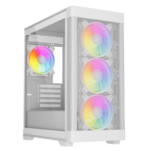 White - AMD Lucid RTX 4060 Configurable Gaming PC