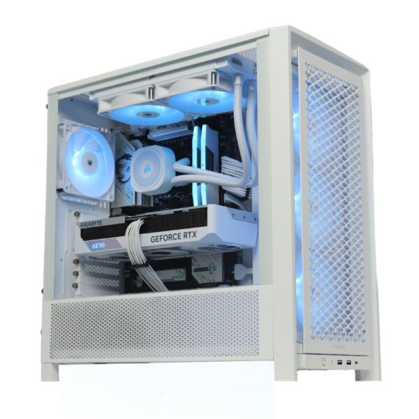 White - Corsair 4000D RTX 5080 Gaming PC
