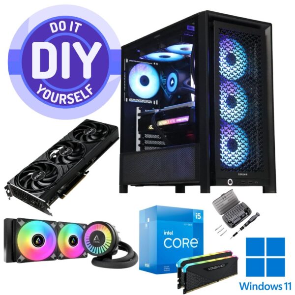 Corsair 5070 - Water Cooled DIY Gaming PC Build Kit