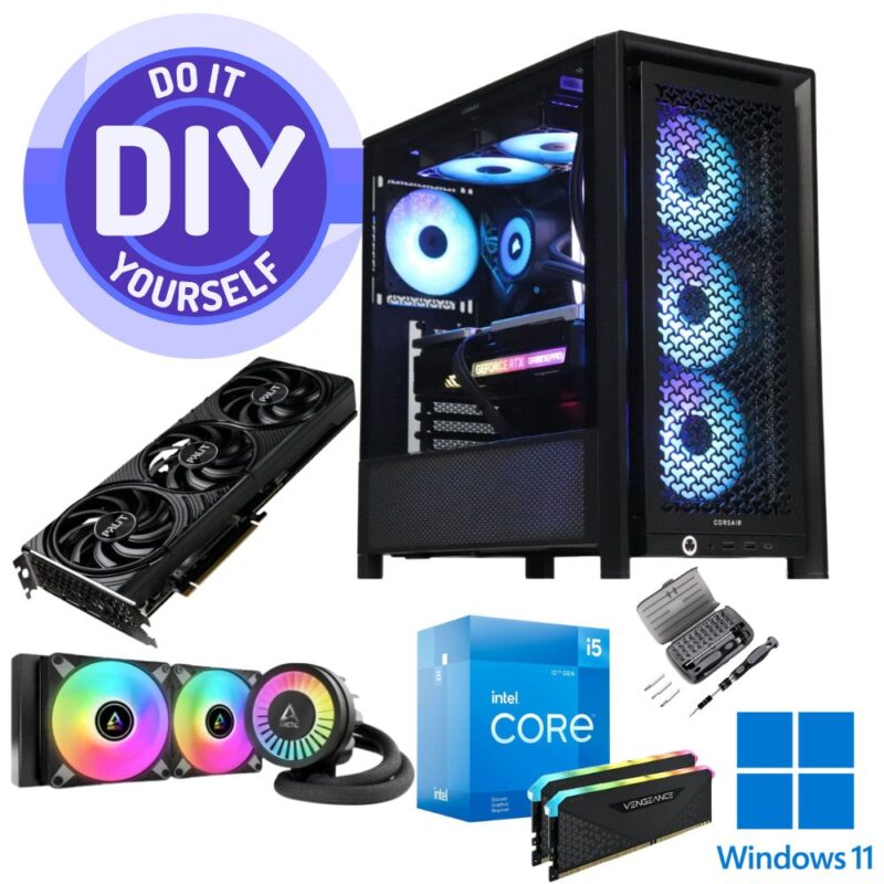 Corsair 5070 - Water Cooled DIY Gaming PC Build Kit