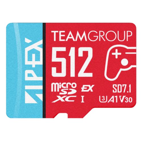 Team 256GB Apex SD7.1 MicroSDXC Express Card, Nintendo Switch 2 Ready, 800MB/s