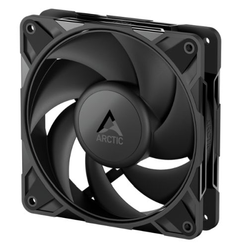 ARCTIC P12 Pro 12cm PWM Case Fan, Fluid Dynamic Bearing, 600-3000 RPM, Automated Balancing, Black