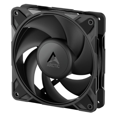 ARCTIC P12 Pro PST 12cm PWM Case Fan w/ Cable Splitter, Fluid Dynamic Bearing, 600-3000 RPM, Automated Balancing, Black