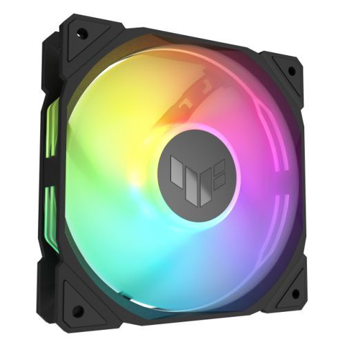Asus TUF Gaming TR120 ARGB Reverse Blade 120mm PWM Case Fan, Hydraulic  Bearing, 28mm Frame, Double-layer LED Matrix Design, 2000 RPM, Black