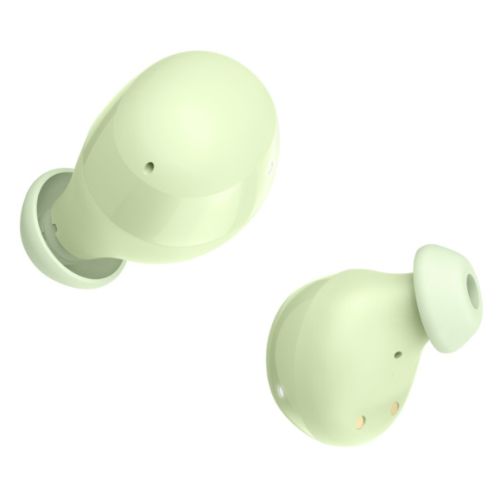 Hama (Freedom Buddy II) Bluetooth Earbuds True Wireless with Mic, Bass Boost, Touch/Voice Control, 20 Hour Battery, Charging/Carry Case, Green