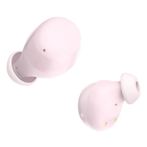 Hama (Freedom Buddy II) Bluetooth Earbuds True Wireless with Mic, Bass Boost, Touch/Voice Control, 20 Hour Battery, Charging/Carry Case, Pink