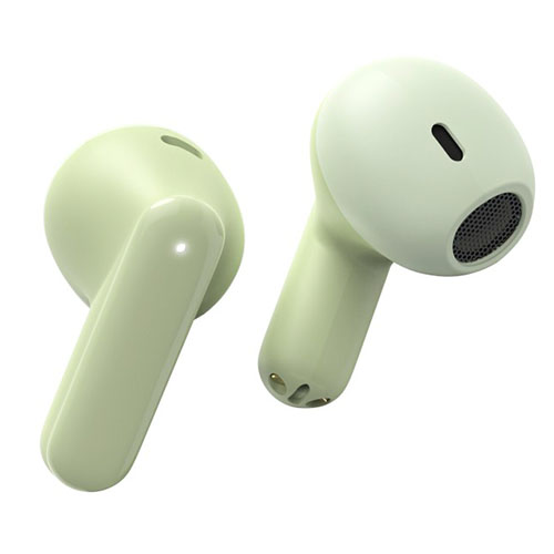 Hama (Freedom Light II) Bluetooth True Wireless Earbuds with Microphone, Touch/Voice Control, 20 Hour Battery, Charging/Carry Case, Green