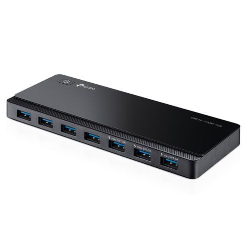 TP-LINK (UH700) External 7-Port USB 3.0 Hub, Up to 5V/1.5A Output