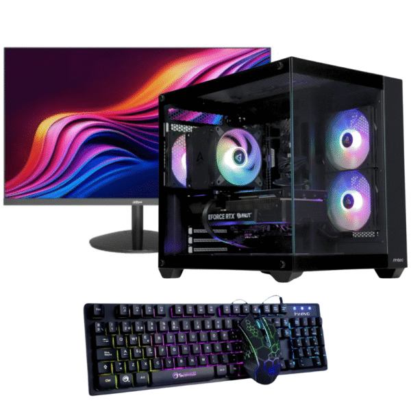 Dryft - 5060 Gaming PC Bundle - 27" 100Hz Monitor - Speakers - Keyboard and Mouse