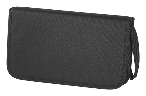 CD/DVD/BLU-RAY WALLET 64 BLACK