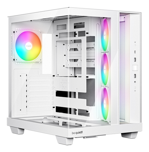 LGHT BASE500 LX ATX GAM CASE ALU WT