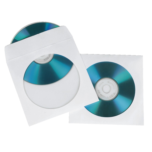 DISC PROTECTIVE PAPER SLEEVE 100PCS