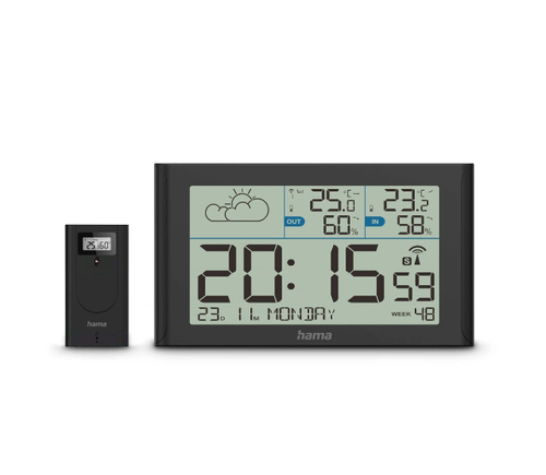 SYLT WEATHER STATION ALARM BLACK
