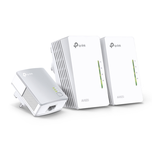 AV600 PL WI-FI BOOSTER 2 LAN 3 UNITS
