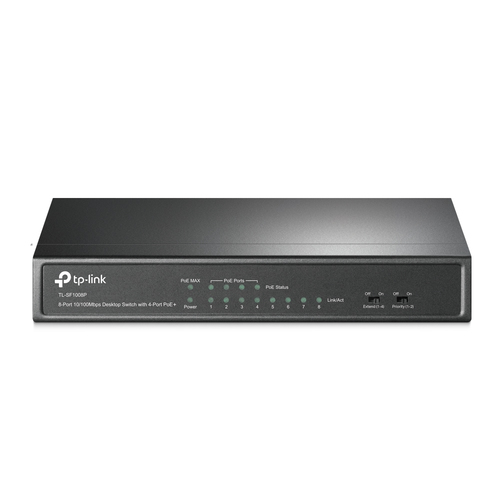 8-PORT 10/100 MBPS SWITCH 4PORT POE+