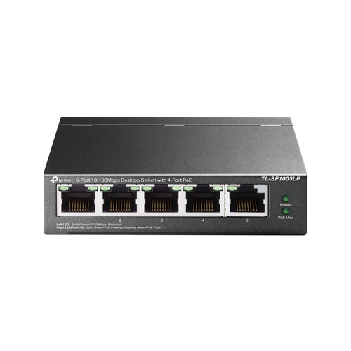 5-PORT 10/100 MBPS SWITCH 4-PORT POE