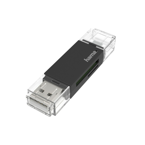 USB CARD READER OTG USB 2.0 BLACK