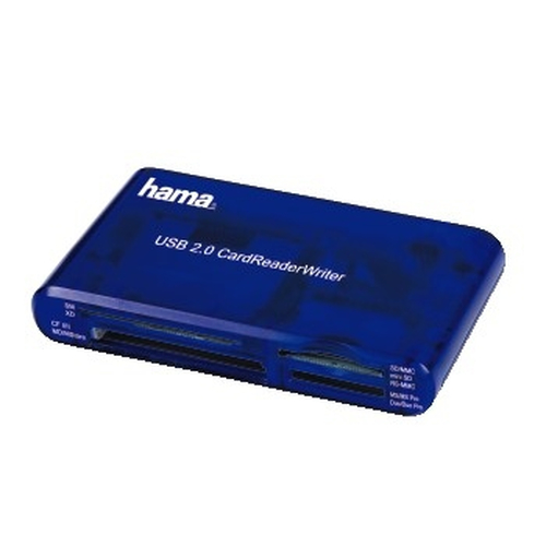 35IN1 USB2.0 MULTI CARD READER BLUE