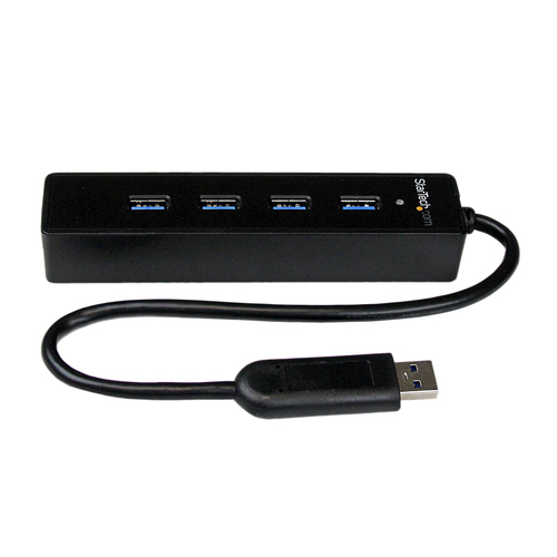 4 PORT PORTABLE USB 3.0 HUB-CABLE