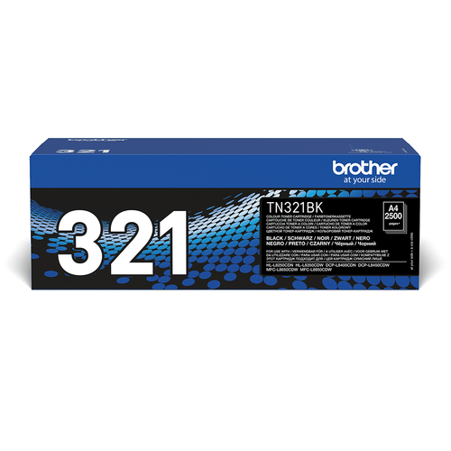 BROTHER TN321BK BLACK TONER