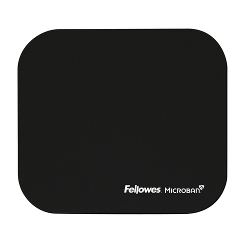 MOUSE PAD WITH MICROBAN - BLACK
