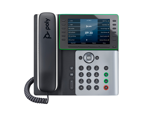 POLY EDGE E550 IP PHONE AND POE-E