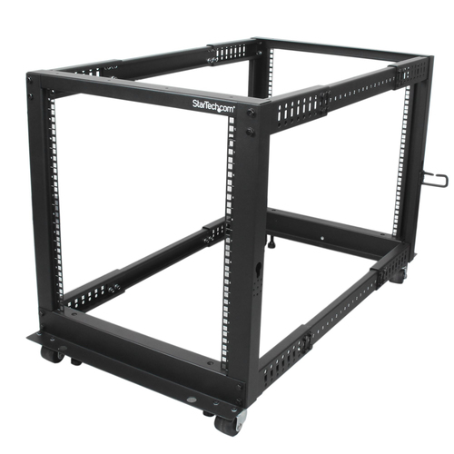 12U ADJUSTABLE DEPTH OPEN FRAME 4 PO