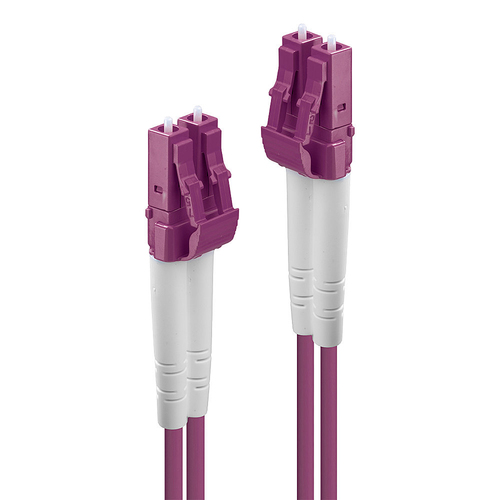 1M LC-LC OM4 FIBRE PATCH CABLE