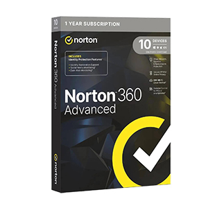 NORTON 360 ADVA 200GB 1U/10DEV MMBOX