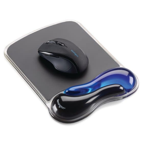 DUO GEL MOUSE MAT WAVE BLUE/BLACK