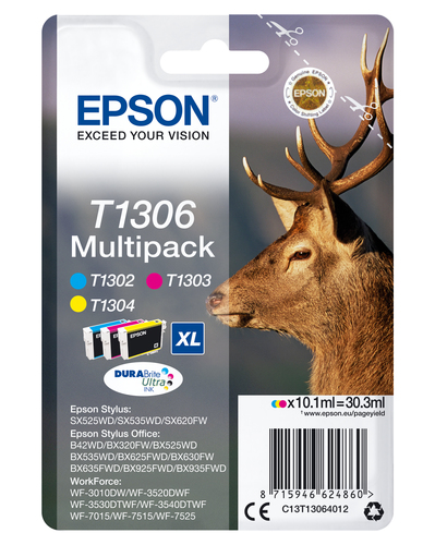T130 MULTIPACK XL STAG C M Y