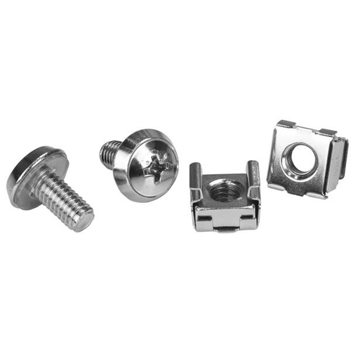 M6 SCREWS AND CAGE NUTS - 20 PACK