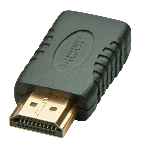 MINI HDMI TO HDMI ADAPTER. BLACK