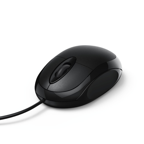 MC-100 CABLE MOUSE 3 BUTTON BLACK