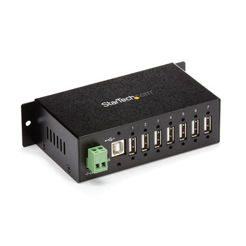 STARTECH MOUNTABLE 7 PORT RUGGED IND